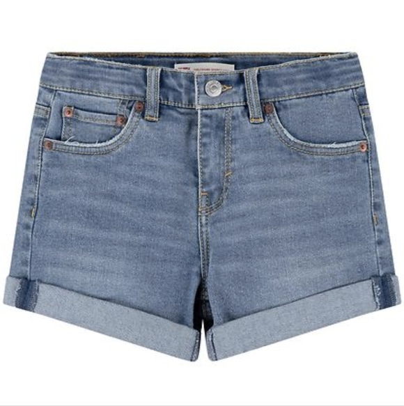 Levis Shorts - Denim - Girlfriend - Keep the Change youth Size 12 - Picture 1 of 13